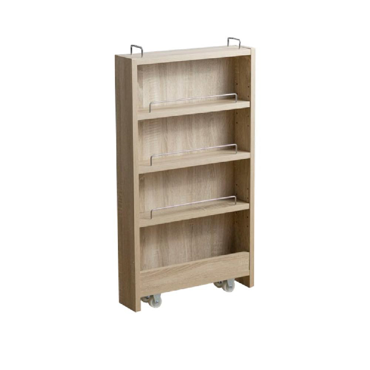 隙間収納ラック　北欧デザイン　キッチン　キャビネット キッチン 収納 ラック 隙間収納 10cm 台所 洗濯機横 キャスター付き