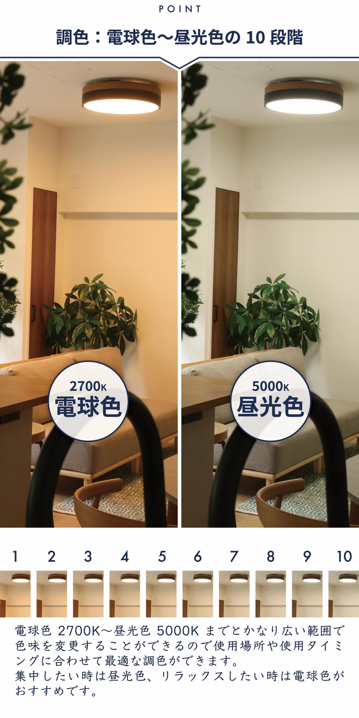 BRID（ブリッド） シーリングライト オークウッド OLIKA LED CEILING