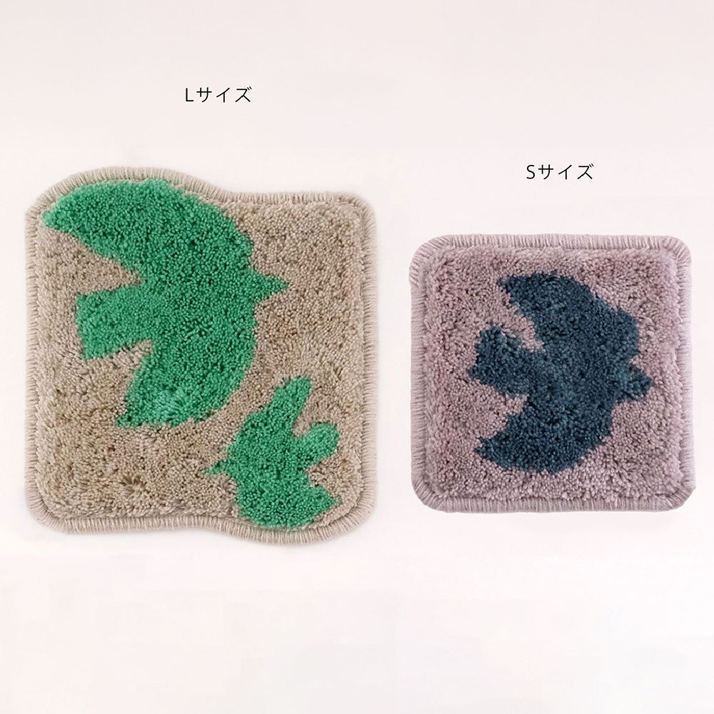 ミニラグ スマホ 鍵 置き 玄関小物 アクセント キートレー かわいい