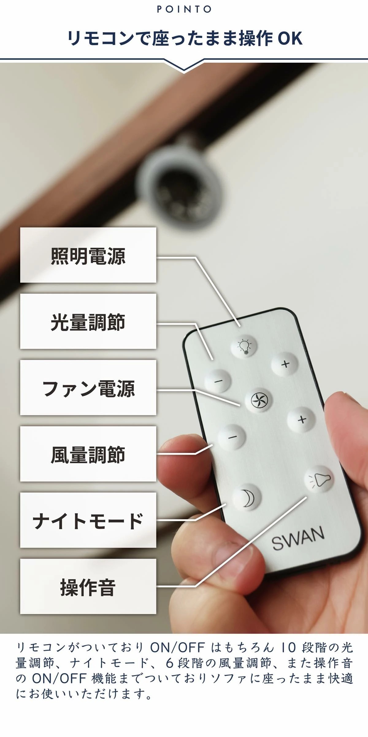 シーリングファン ライト　新品未使用 UZUKAZE シーリングファンライト mini FCE-232 天井 扇風機トイレ 脱衣