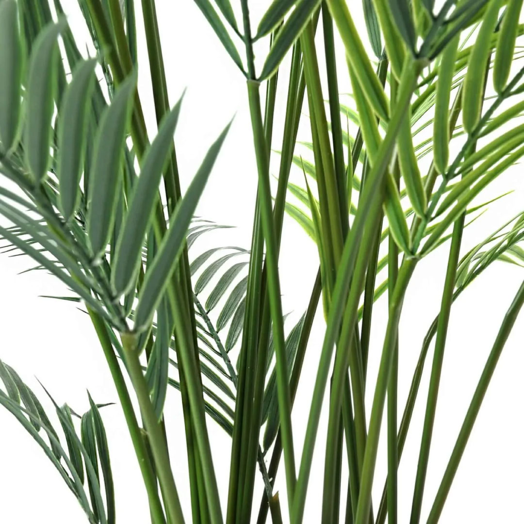 フェイクグリーン 大型 アレカヤシ ウッドプランター 高さ175cm おしゃれな観葉植物 リアル インテリア 店舗 事務所_2