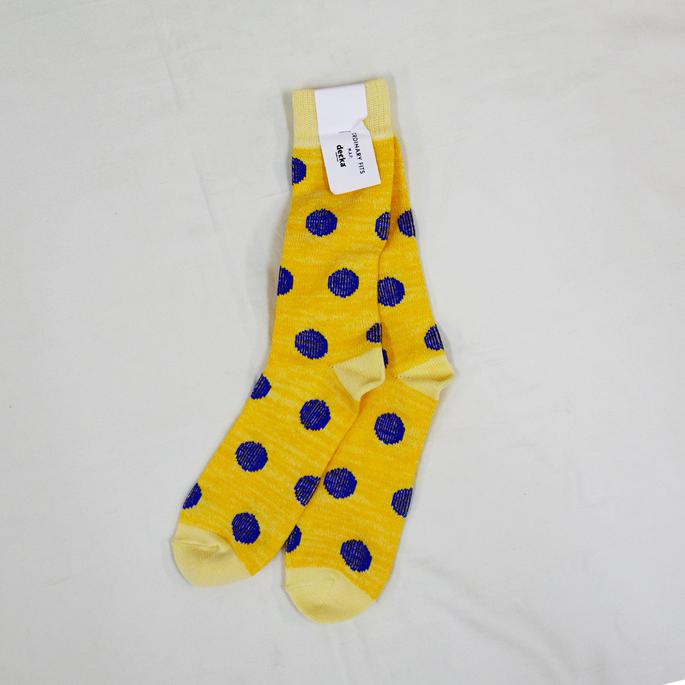 ORDINARY FITS (オーディナリーフィッツ) M.A.P SOX by decka Dots マップソックス バイ デッカ ドット｜lymeondish｜06