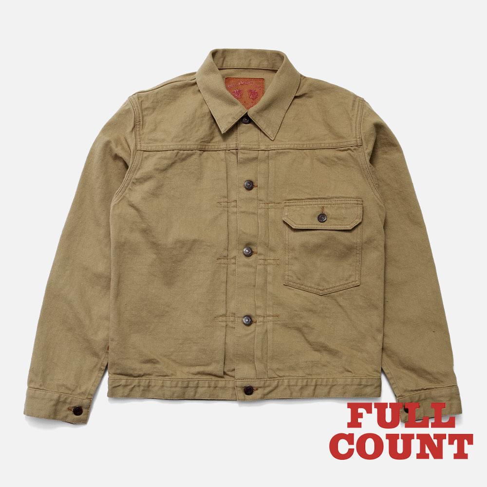 FULLCOUNT（フルカウント） 2107BE Type1 Beige Denim Jacket 12oz One