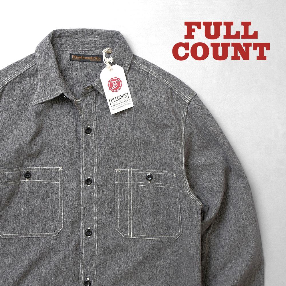 FULLCOUNT（フルカウント） 廃番モデル Archaic Covert Black Chambray