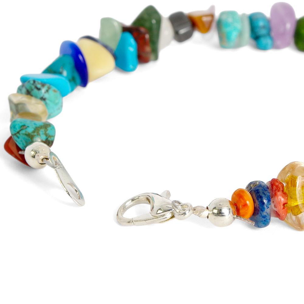 Indian Jewelry インディアンジュエリー Navajo multi colored beads