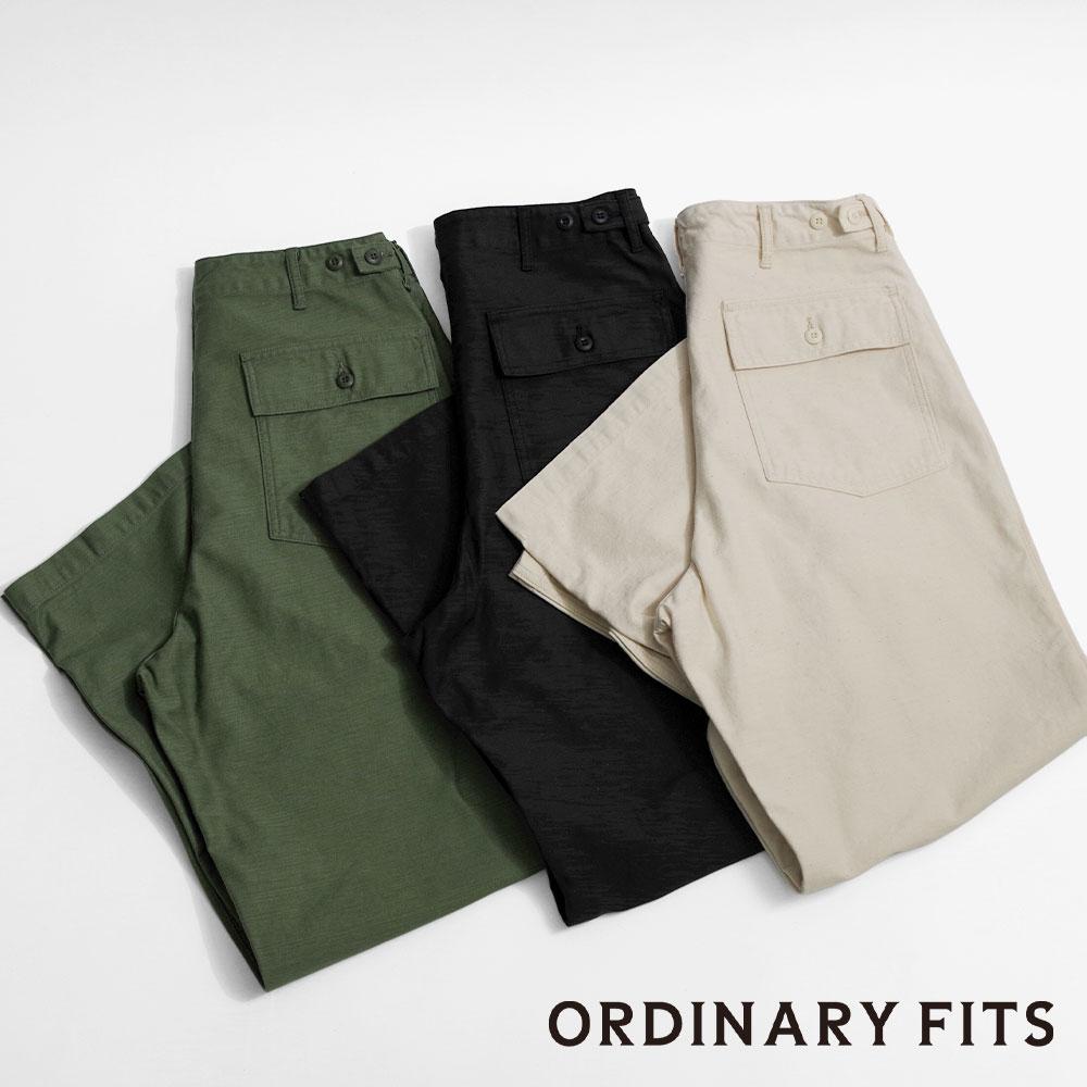 〈新品未使用〉ORDINARY FITS ヴィンテージ ファティーグパンツ 26 Ordinary fits（オーディナリーフィッツ） 102-126 VINTAGE FATIGUE