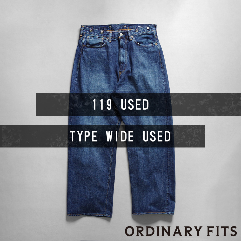 Ordinary fits（オーディナリーフィッツ） 5PKT JEANS 119 TYPE WIDE