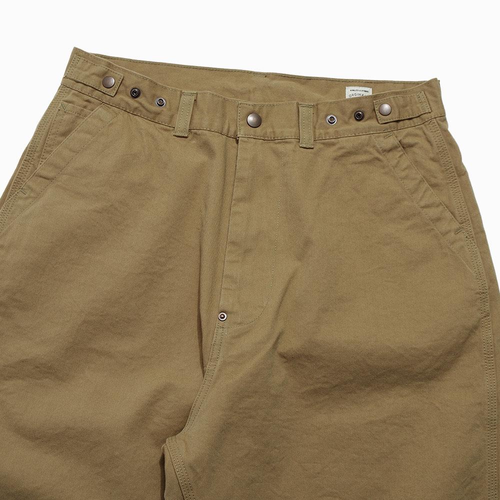 Ordinary fits（オーディナリーフィッツ） BELL PANTS Beige Chino