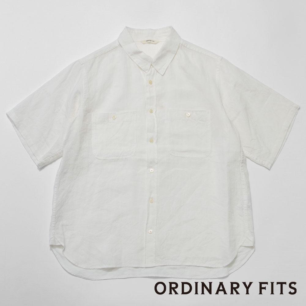 Ordinary fits（オーディナリーフィッツ） LINEN S/S WORK SHIRTS 