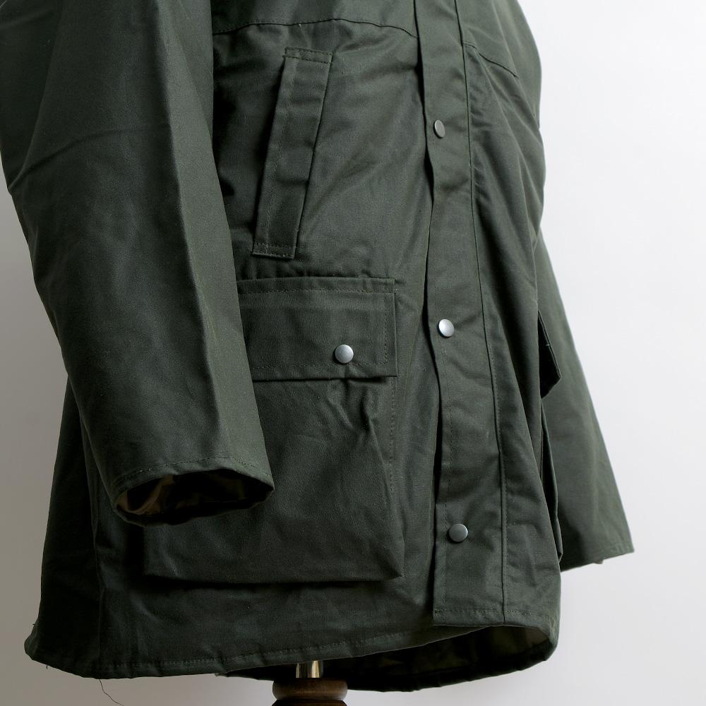 ROCKALL ロッカル Made In England BOLTON WAXED PADDED JACKET
