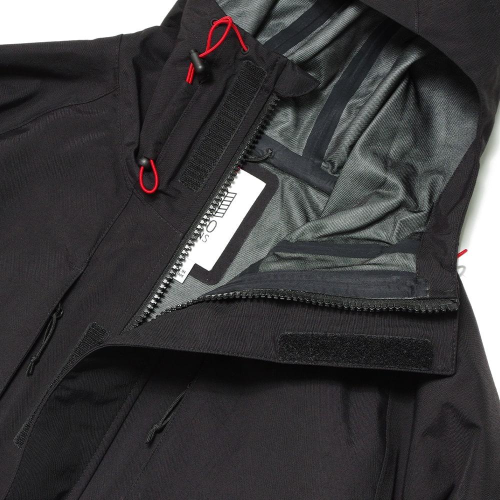 Topo Designs フード付き ブラックパーカー デバイス DEVICE 韓国風 ビッグシルエット フード付き カレッジロゴ