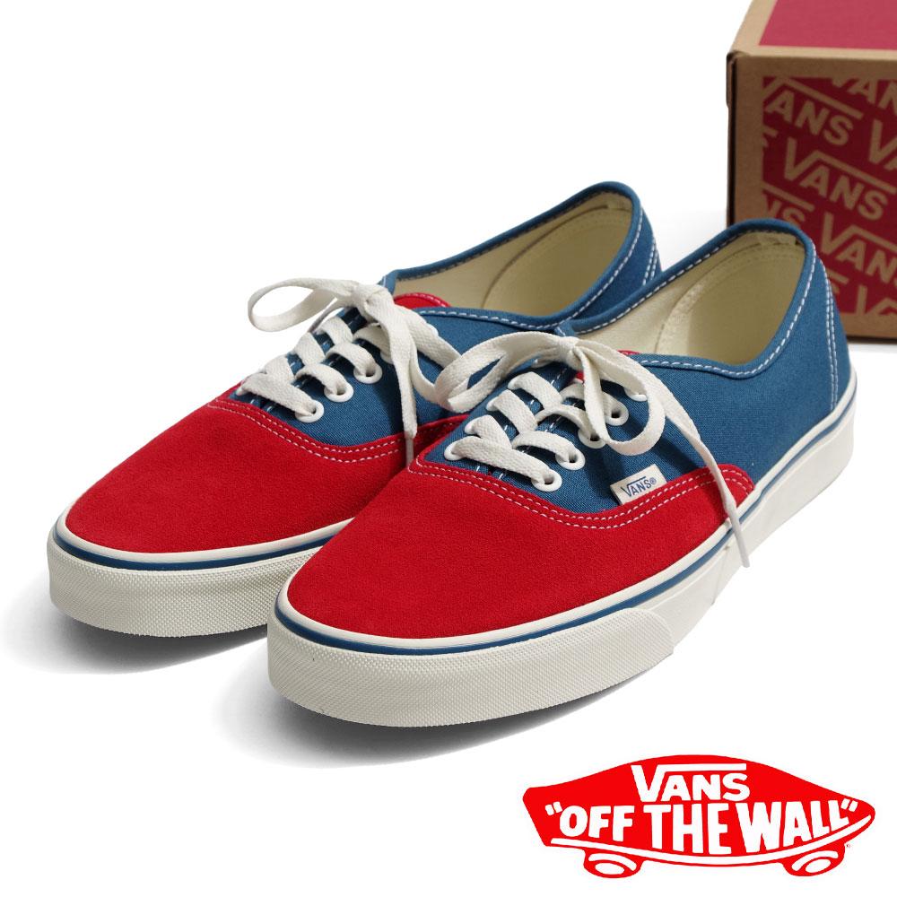 VANS（ヴァンズ） Authentic PRIMARY RACING RED オーセンティック