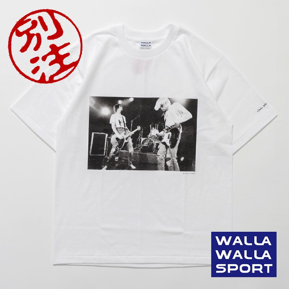 WALLA SPORT 別注限定モデル S/S PRINT Tee CHARLES PETERSON