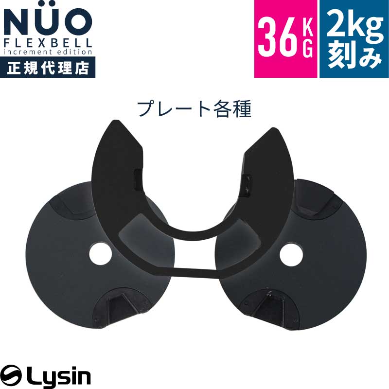 フレックスベル2kg刻み36kgプレート各種
