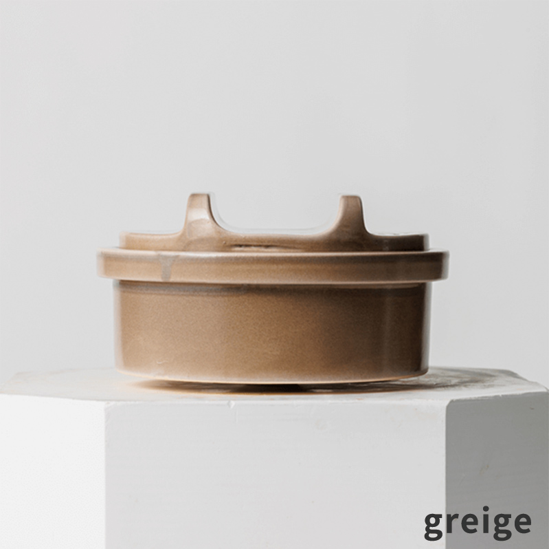 hime ハイム 美味しく焼ける陶器のスキレット DONABE SKILLET solo