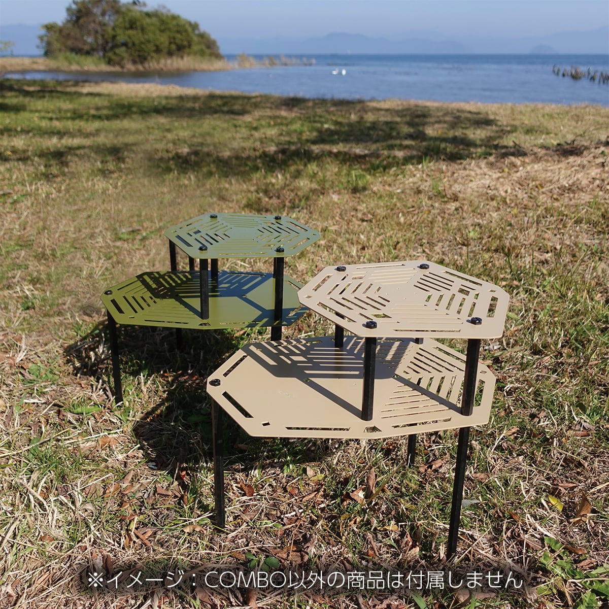 GREBE WORKS 自在天板２枚と脚のセット 日本製 サイドテーブルにも三脚 GREBE WORKS 自在天板2枚と脚のセット 日本製 サイドテーブルにも三脚