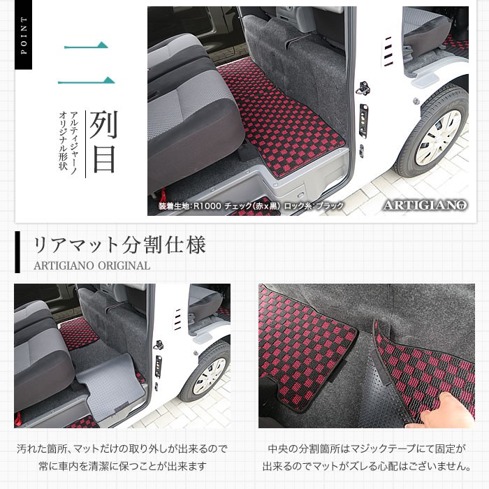 日産 キャラバン NV350 フロアマットセット E26 標準ボディ