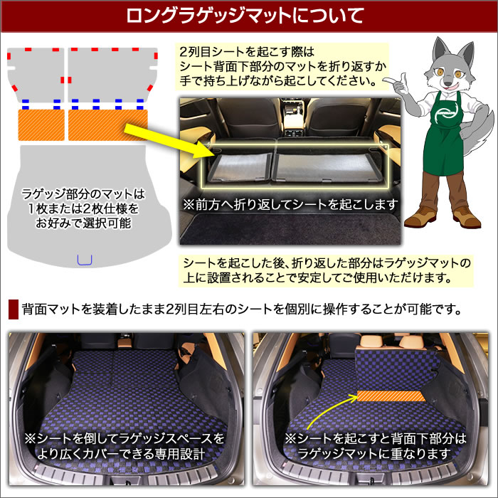 レクサス純正20系NXロングラゲッジマット レクサス NX 20系 専用 ロングラゲッジマット トランクマット