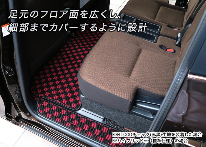 新型 シエンタ 170系 ラバー製フロアマット+ラゲッジマット+