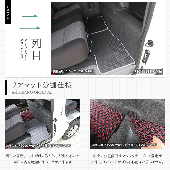 日産 キャラバン NV350 フロアマットセット E26 標準ボディ