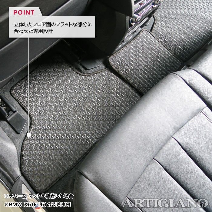 BMW X5 純正オプション　ラバーマット　４枚セット　右ハンドル BMW X5 純正オプションラバーマット4枚セット右ハンドル