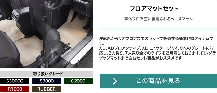 車のマット専門店アルティジャーノ - CX-8 フロアマット（MAZDAフロア