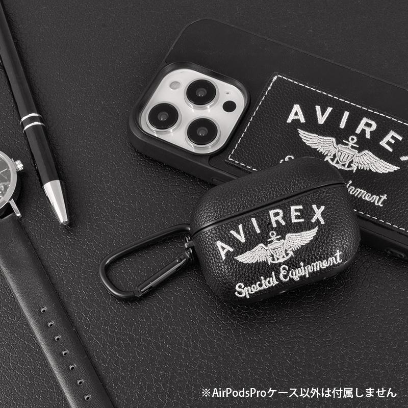 AirPods Pro 第2世代 第1世代 兼用 ケース ブランド AVIREX アヴィレックス エアポッズプロ ケース エアポッズ｜m-channel｜02