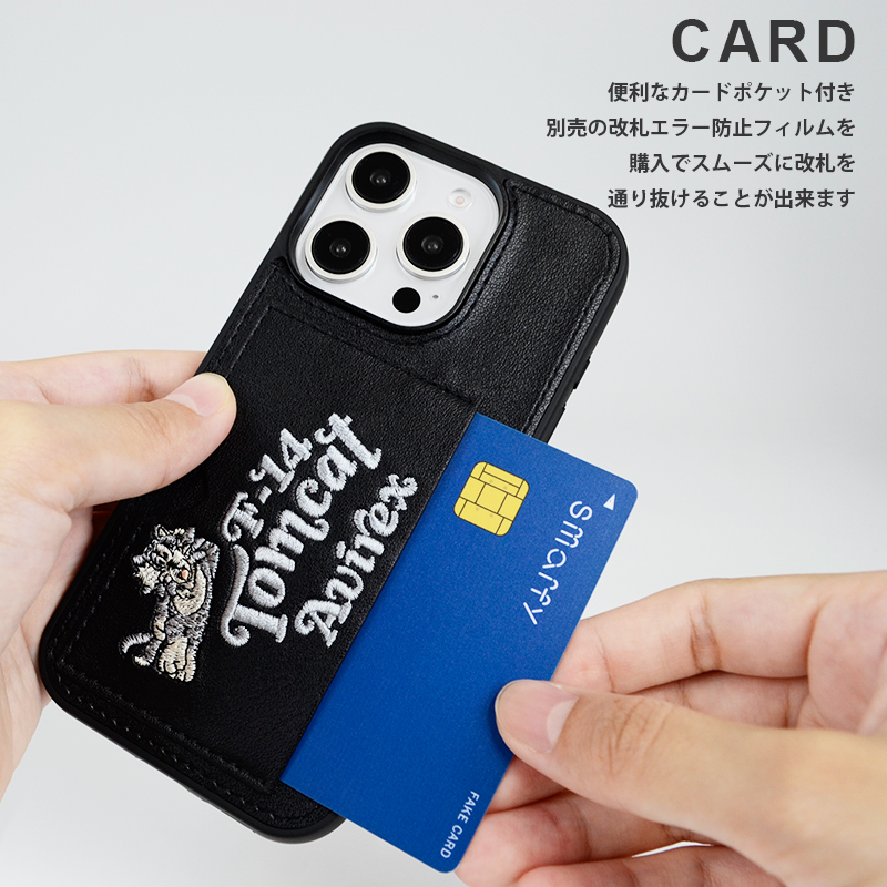 AVIREX iPhone16 ケース ブランド アヴィレックス カード