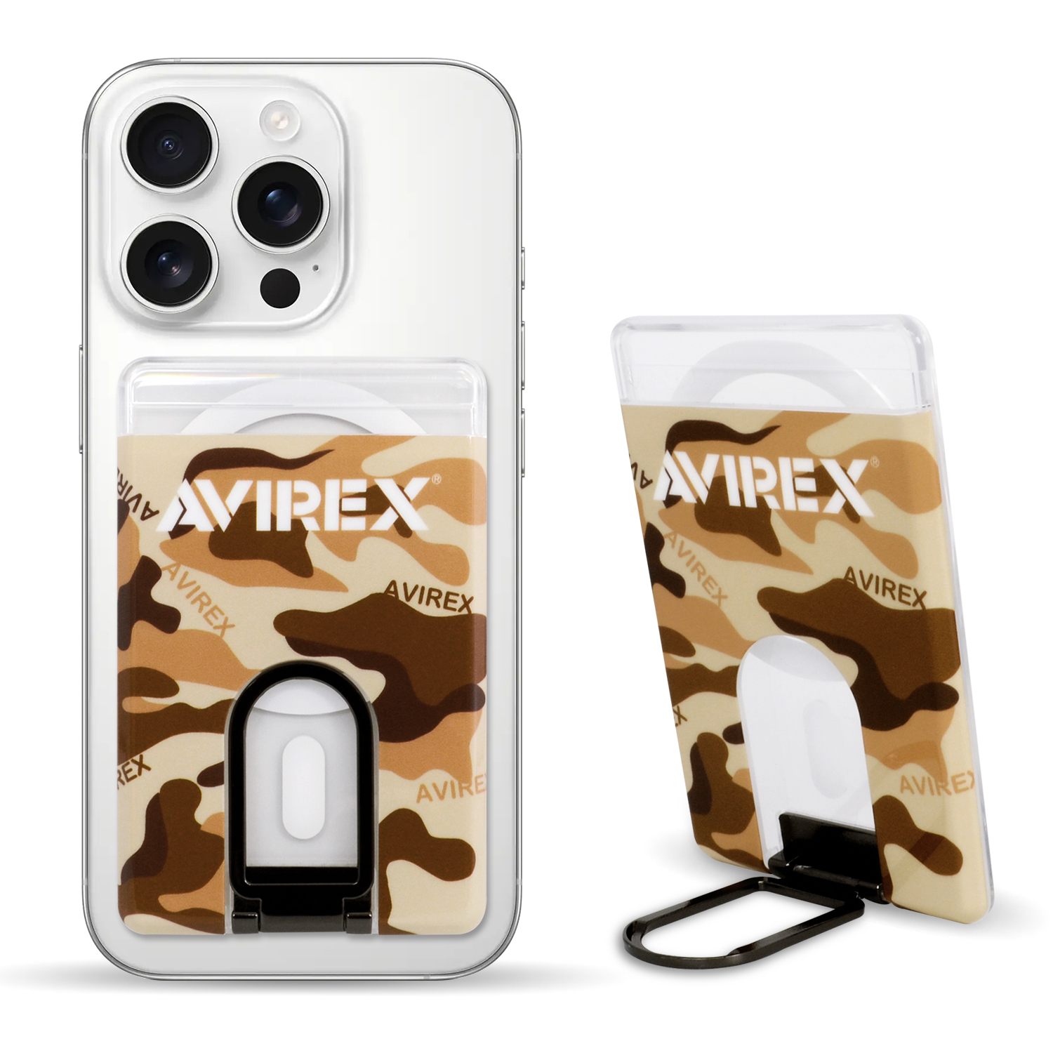 エヴァンゲリオン マグセーフ ロゴ カードスタンド カードホルダー EVANGELION x CASETiFY】Snappy(TM)カードホルダースタンド MagSafe