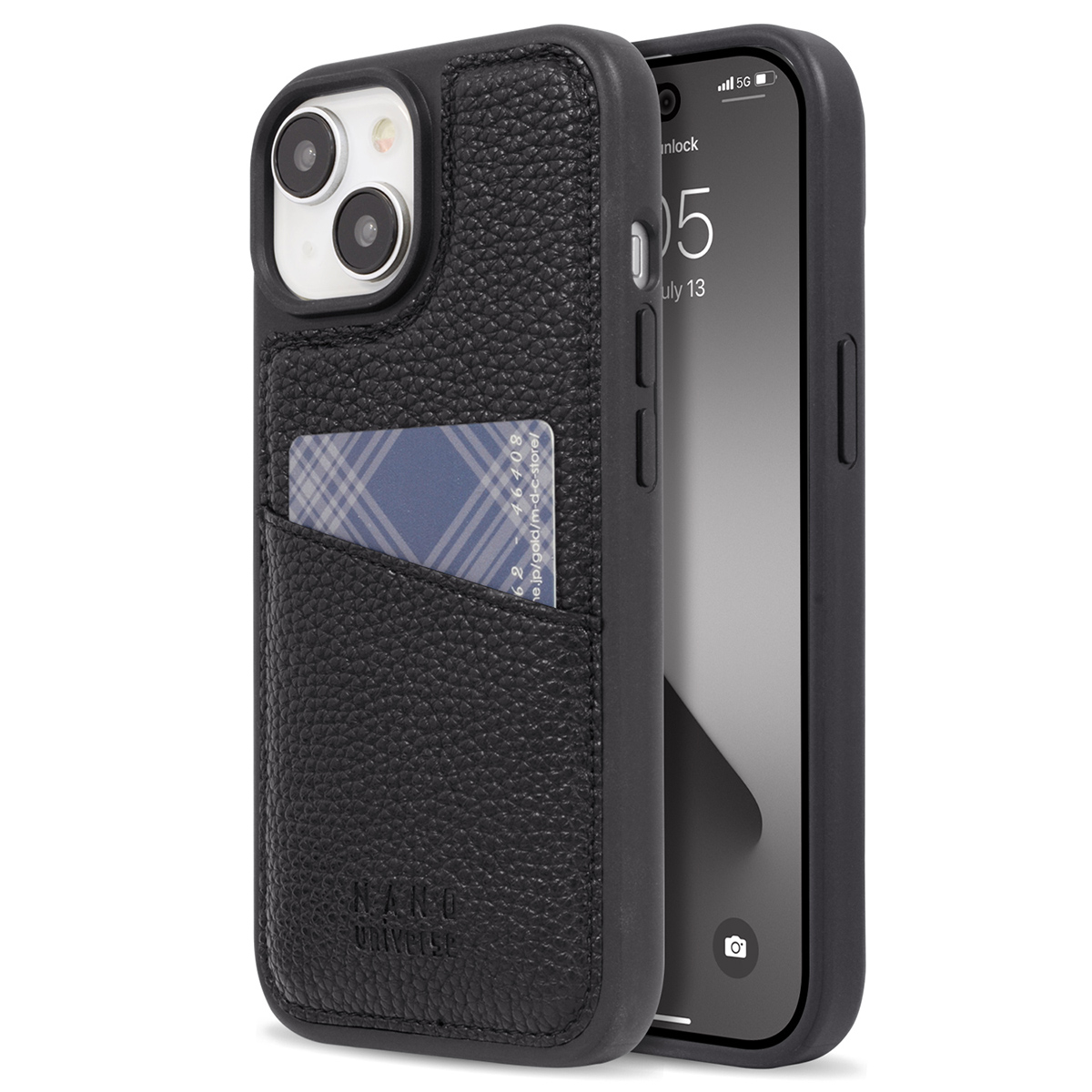【iphone15】取り外し可能!! カード収納可能スマホケース　ブラック Amazon.co.jp: iphone15ケース 背面カード収納 分離式 取り外し