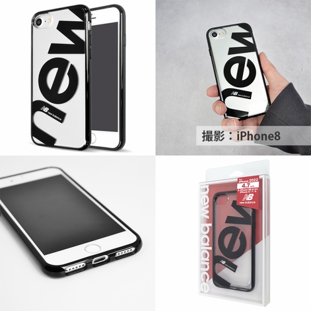 スマホケース iPhone14 ケース クリア New Balance ニューバランス