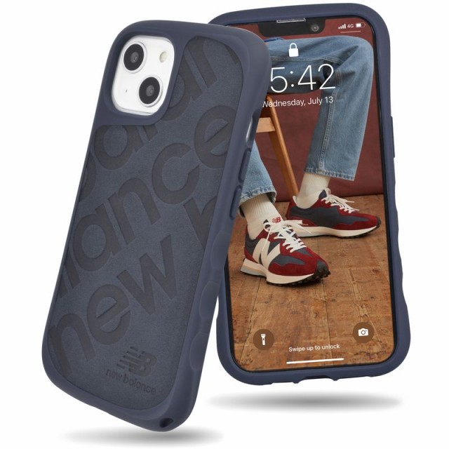 ニューバランス New Balance スマホケース iPhone15 iPhone14 iPhone13 ケース 耐衝撃 スタンプロゴ iphone13 iphone14 iphone15 背面 ケース｜m-channel｜05