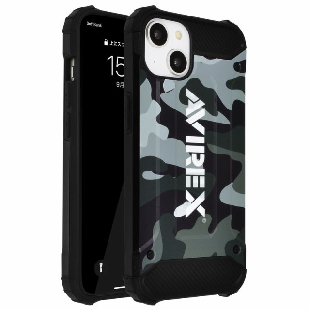 AVIREX avirex アヴィレックス 耐衝撃 スマホケース iPhone15 ケース  アーミ...