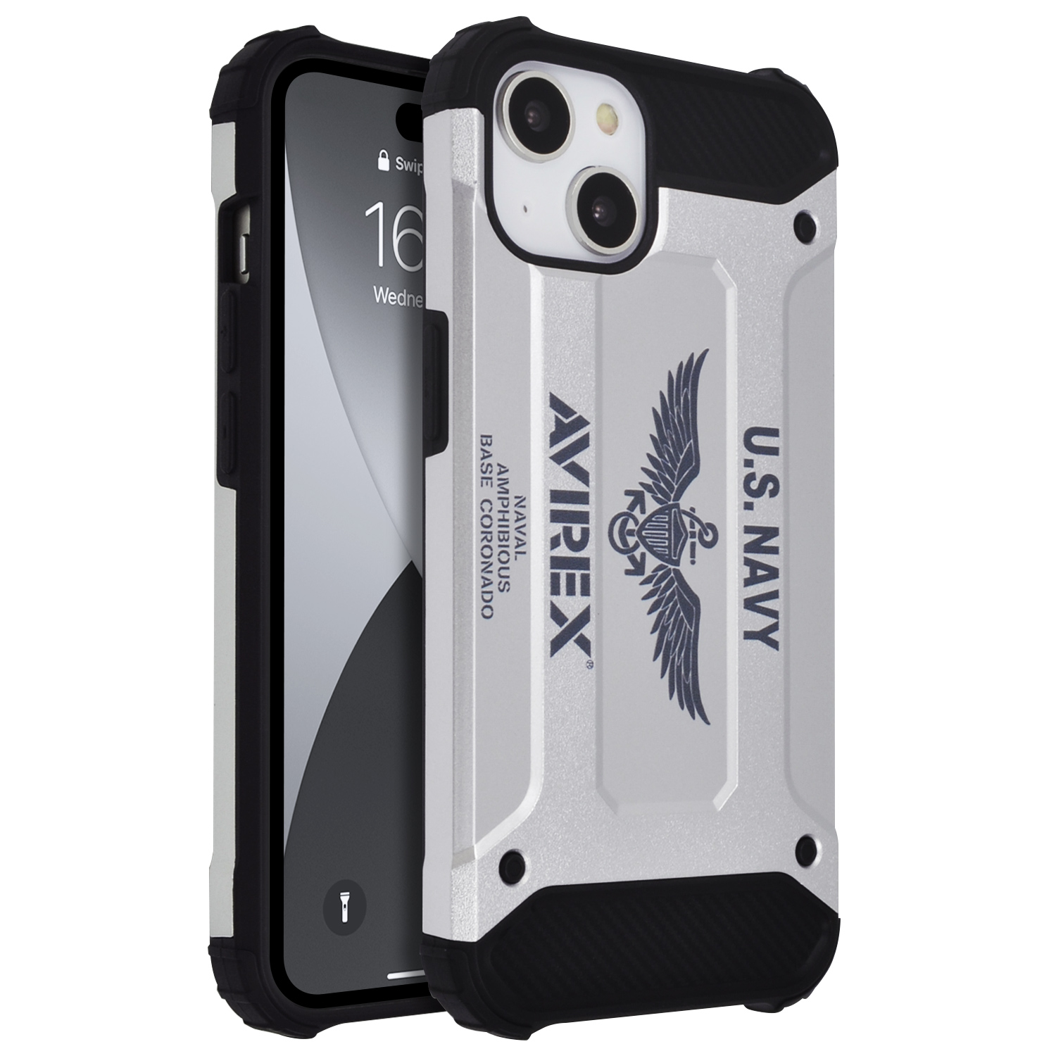 AVIREX avirex アヴィレックス 耐衝撃 スマホケース iPhone15 ケース  アーミータフ ケース iphone15 pro max ケース iphone14 pro 14plus iphone13 軽量 スリム｜m-channel｜04