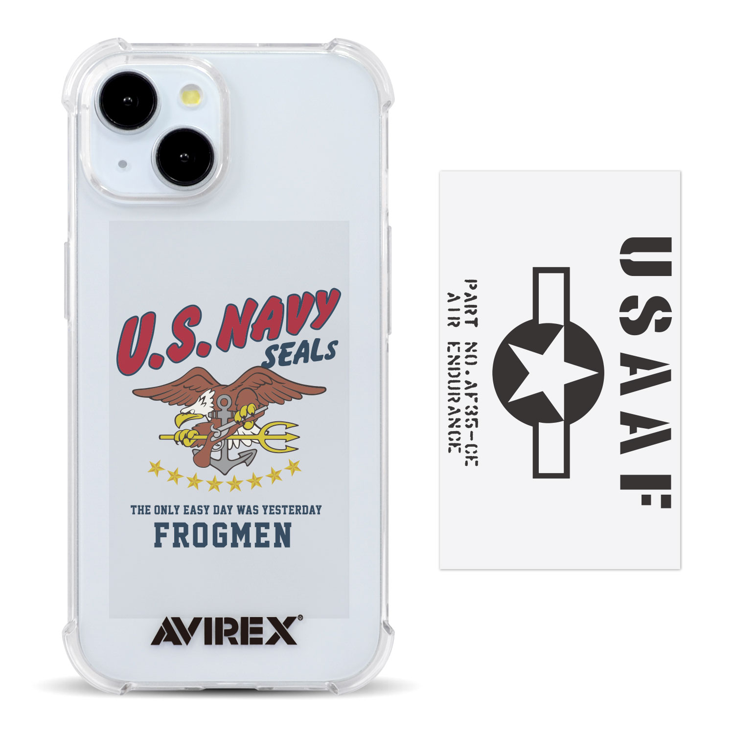 NANO universe（ナノ・ユニバース） iPhone15 ケース ブランド AVIREX