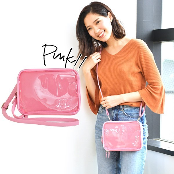 痛バッグ 痛ポシェット 痛バ 痛ショルダー クリアバッグ クリア