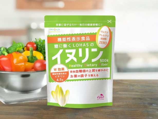 イヌリン 500g 血糖値 便秘 にお悩みの方に 機能性表示食品 水溶性食物繊維 顆粒タイプ 菊芋 同組成 爆買