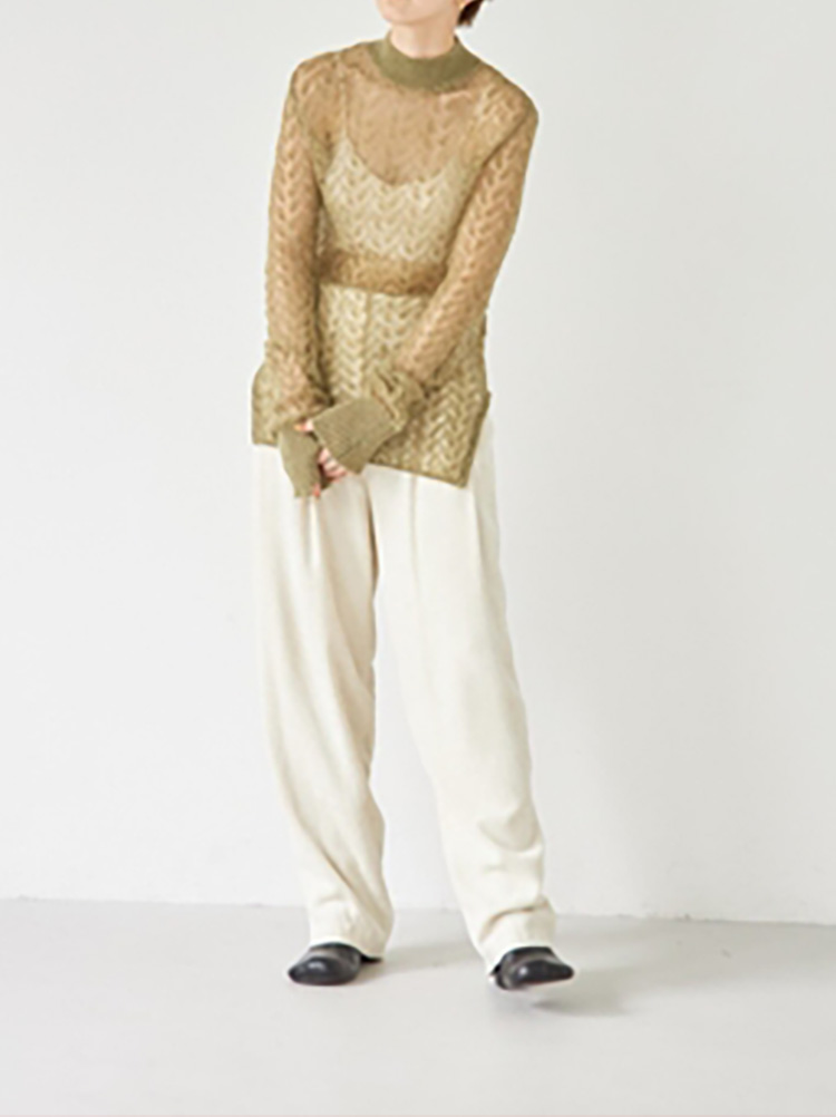 【売れ筋商品|||OUTLET SALE】TODAYFUL トゥデイフル 即日発送 LIFE's ライフズ  Sheer Lace Knit 12120533 ニット レースニット TODAYFUL 【OUTLET SALE】TODAYFUL トゥデイフル 即日発送