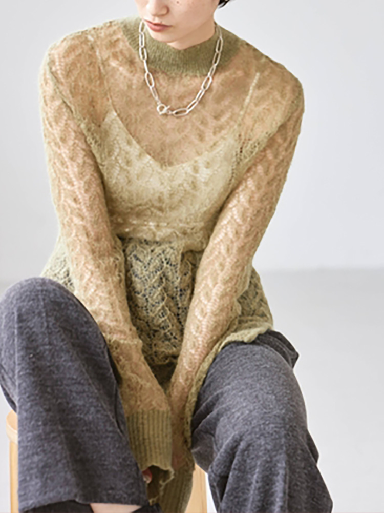 【売れ筋商品|||OUTLET SALE】TODAYFUL トゥデイフル 即日発送 LIFE's ライフズ  Sheer Lace Knit 12120533 ニット レースニット TODAYFUL 【OUTLET SALE】TODAYFUL トゥデイフル 即日発送