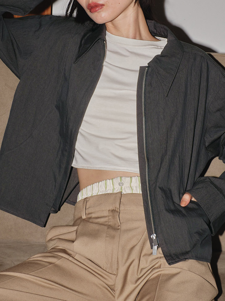 TODAYFUL Washer Zip Blouson 36