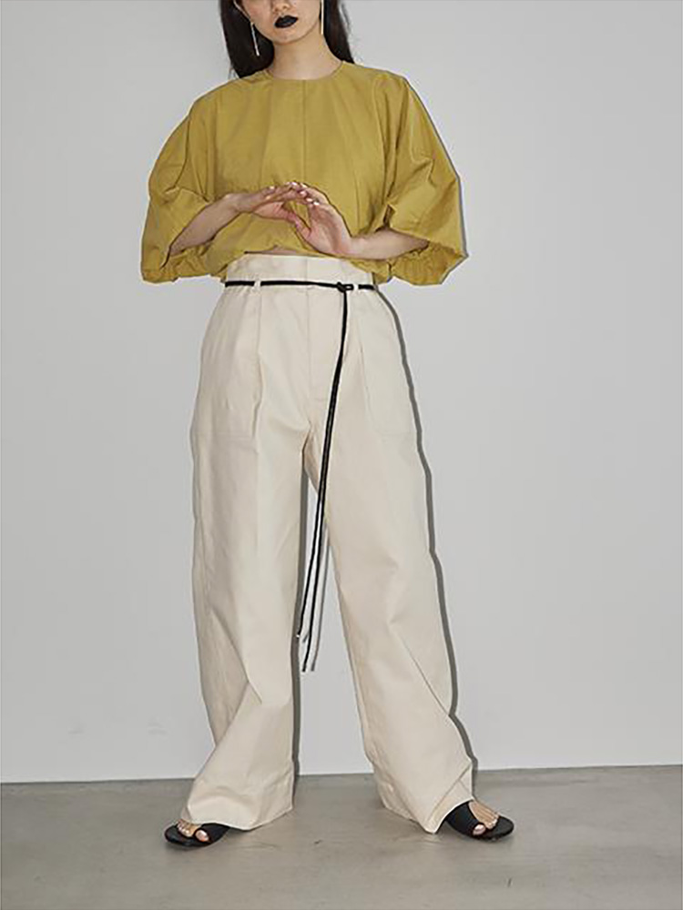 【売れ筋商品|||OUTLET SALE】TODAYFUL トゥデイフル 即日発送 LIFE's ライフズ   Volumesleeve Cotton Blouse 12210420 ブラウス 半袖 TODAYFUL 【OUTLET SALE】TODAYFUL トゥデイフル 即日発送