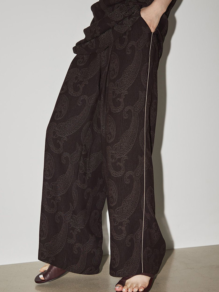 TODAYFUL LIFE's Paisley Rough Pants 12310705 パンツ : t12310705