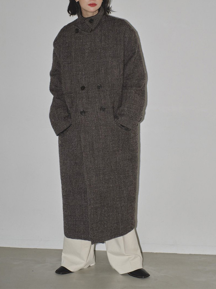 TODAYFUL LIFE's Doublecollar Tweed Coat 12320011 コート 