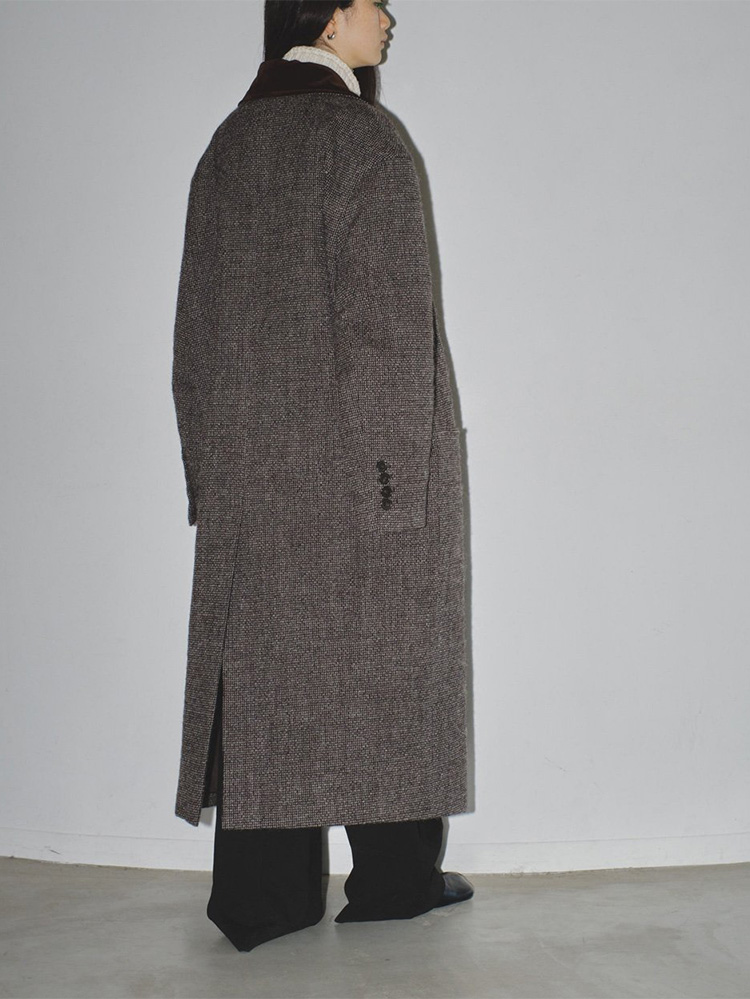 TODAYFUL LIFE's Doublecollar Tweed Coat 12320011 コート