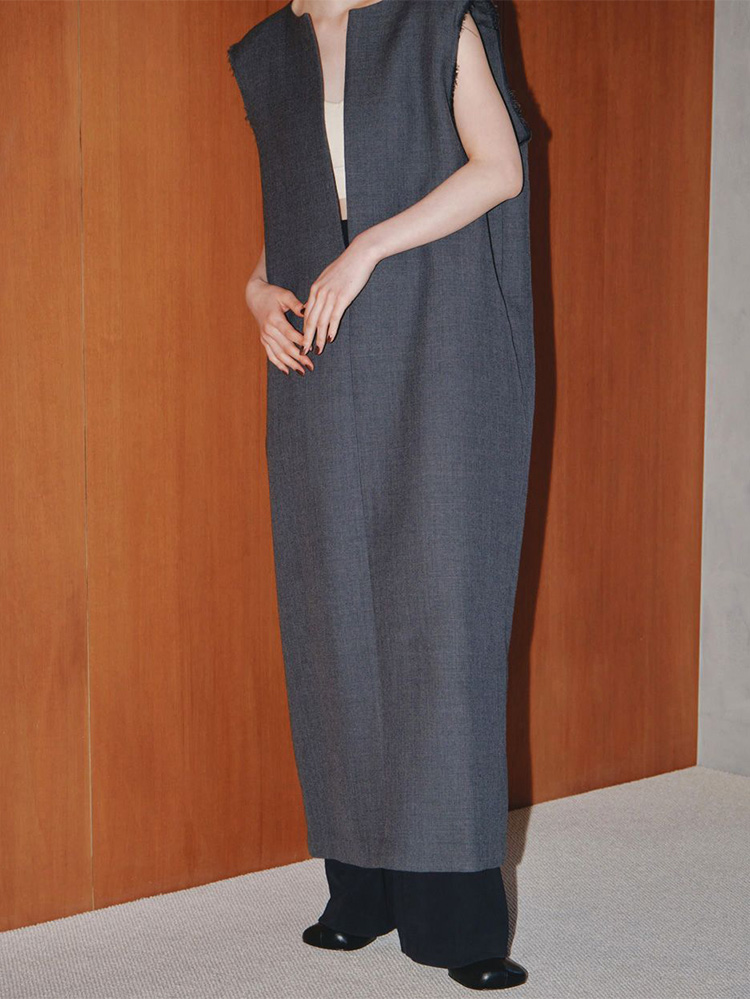 限定SALE】TODAYFUL LIFE's Doubleface Wool Keyneck Dress