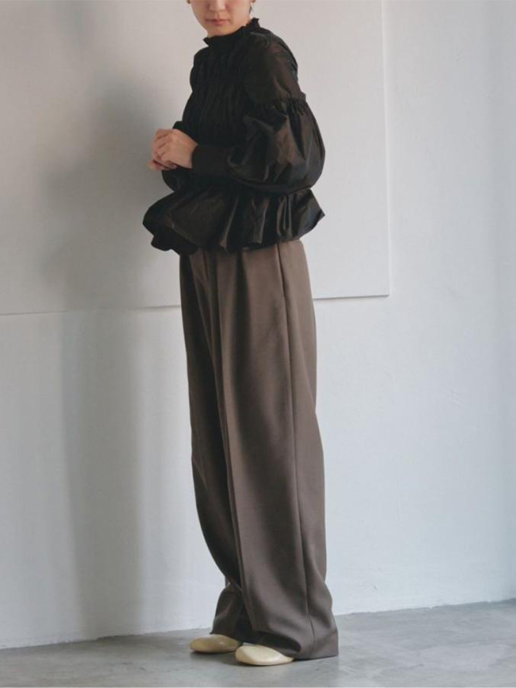 【売れ筋商品|||OUTLET SALE】TODAYFUL トゥデイフル 即日発送 LIFE's ライフズ  Chambray Shirring Blouse 12320411 ブラウス TODAYFUL 【OUTLET SALE】TODAYFUL トゥデイフル 即日発送
