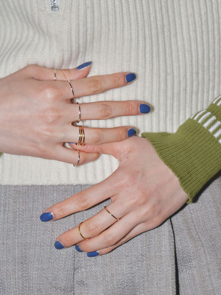 TODAYFUL トゥデイフル 即日発送 LIFE's ライフズ Thin Ring 5 Set