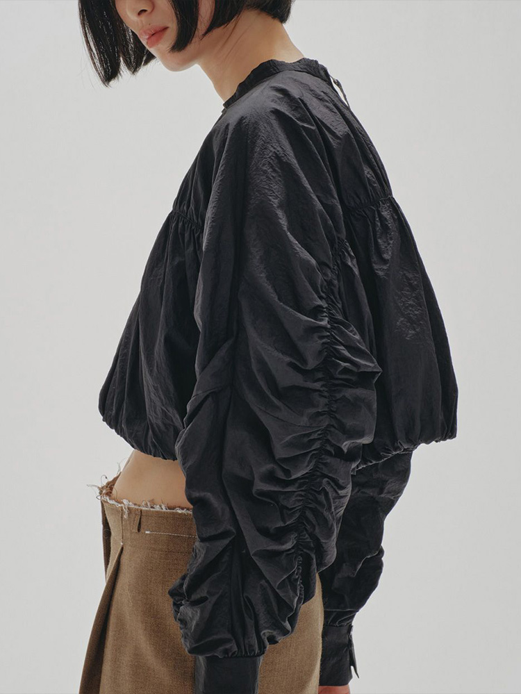 【SALE】TODAYFUL 即日発送 トゥデイフル LIFE's ライフズ  Standcollar Gather Blouse 12420413 ブラウス スタンドカラーギャザーブラウス 長袖 TODAYFUL トゥデイフル Standcollar Gather Blouse｜BORN FREE