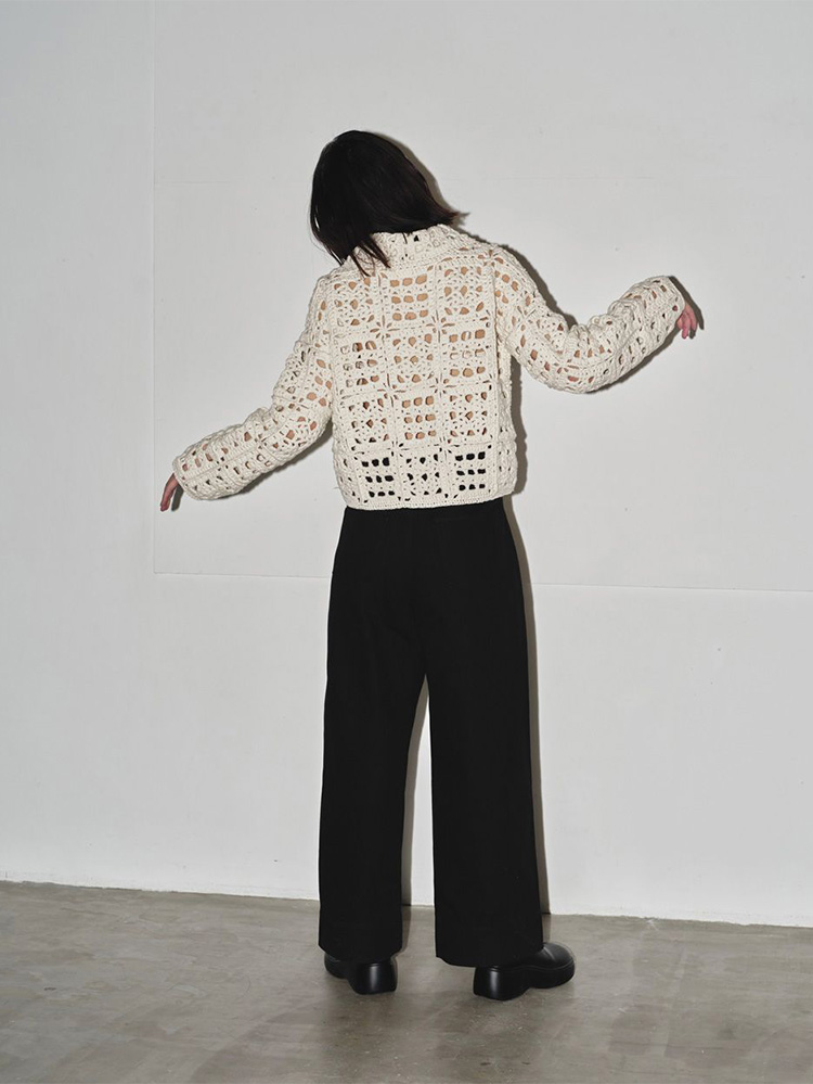 【新品】TODAYFUL Crochet Knit Shirts 今期 新作 今期 ✴︎ TODAYFUL ✴︎ Crochet Knit Shirts