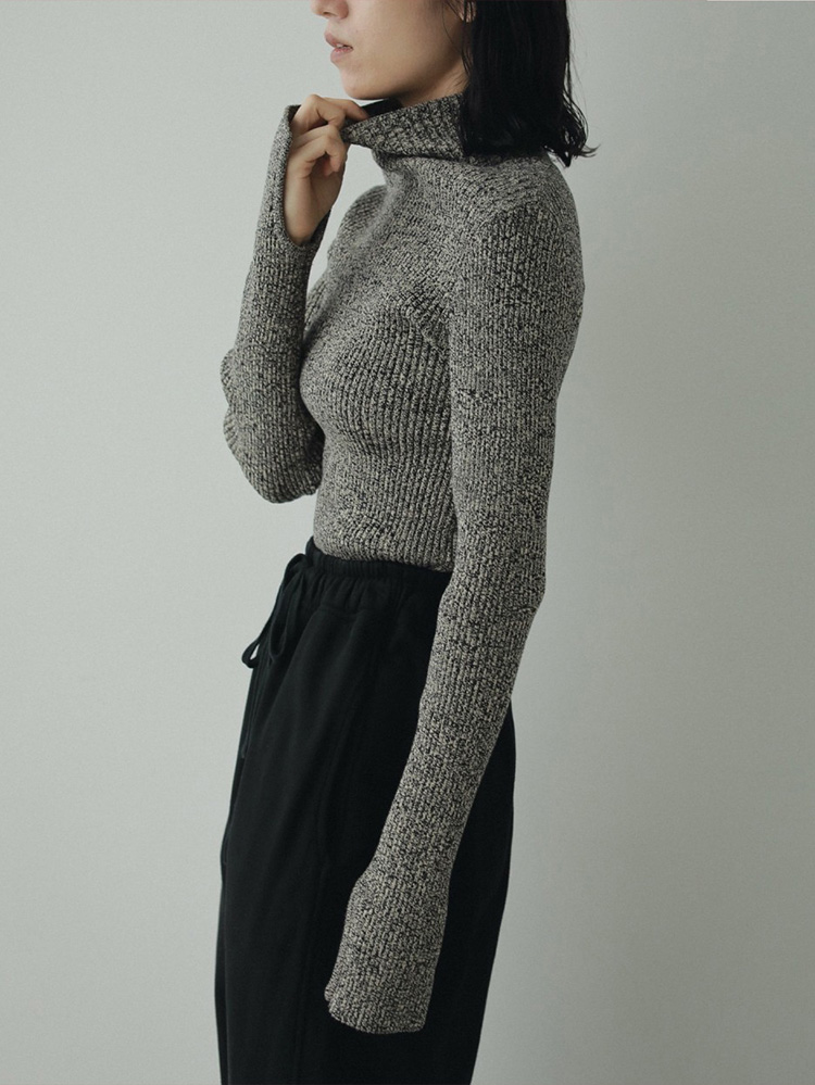ànuke online store（アンヌーク）商品詳細ページ / Slit Turtle Knit